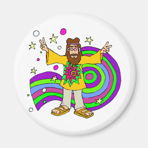der Vatertag "Hippiegeschenk" "" Magnet
