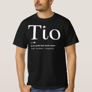 Der Vatertags-Geschenk Tio Definitions-lustiges T-Shirt