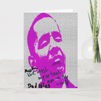 Der Vatertags-Graffiti Karte