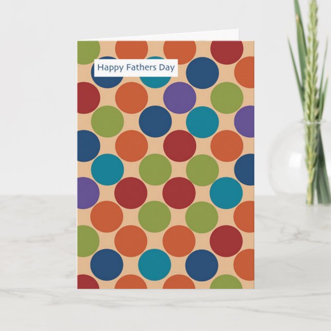 Der Vatertags-Karte Karte (Vorderseite)