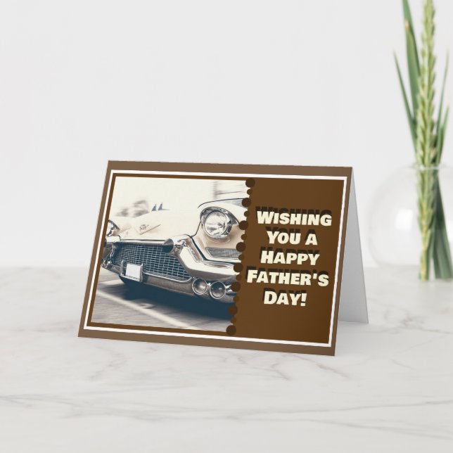 Der Vatertags-Karte Karte (Vorderseite)