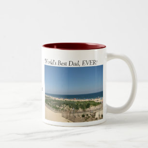 Der Vatertags-Tasse Zweifarbige Tasse