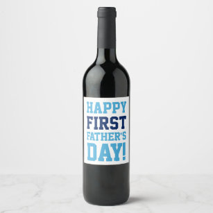 Der Vatertags-Wein-Aufkleber-Geschenk des Weinetikett