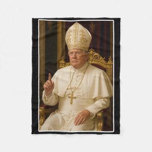 Der Vatikan hat einen neuen Papst Christlich, der  Fleecedecke
