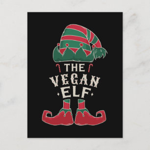 Der Vegane Elf Postkarte