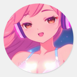 Der Venus-Sticker Nr. 02 der StellarNut Runder Aufkleber