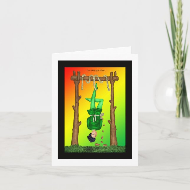 Der Veränderte Mann - Danke Karte (Vorderseite)