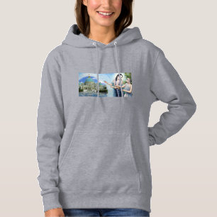 Der verblüffende Tempel mit zwei Seiten Hoodie