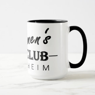 Der Verein-riesige Tasse "Kirchheim " der Herren