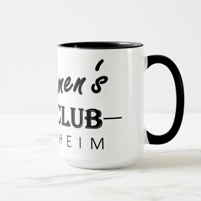 Der Verein-riesige Tasse "Kirchheim " der Herren (Rechts)