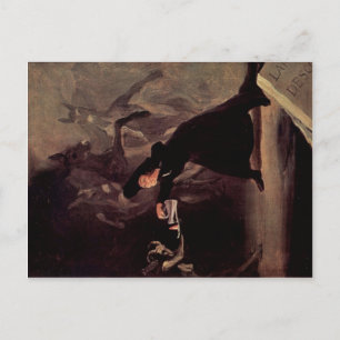 Der verhexte Mann von Francisco Goya 1798 Postkarte