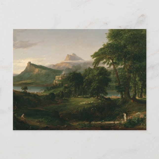 Der Verlauf des Empire: Die Arkaden von Thomas Col Postkarte (Vorderseite)
