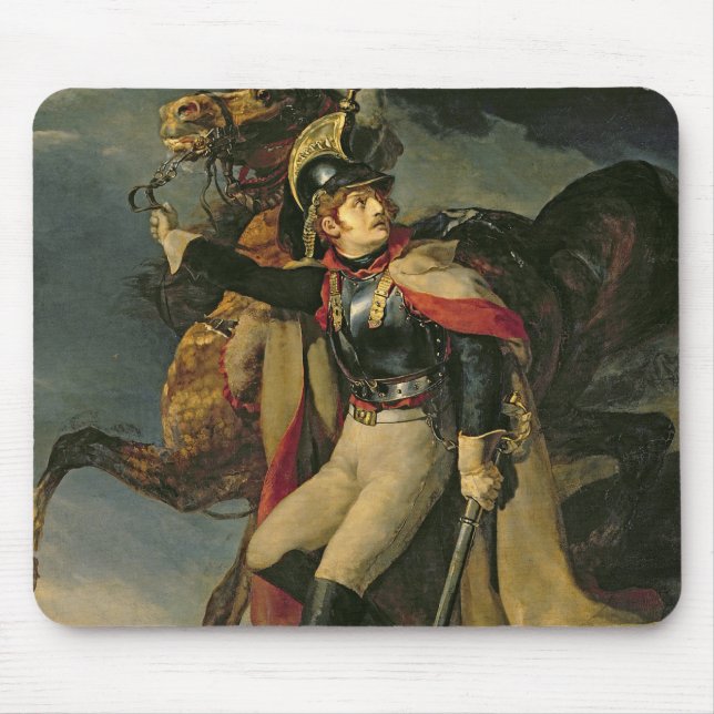 Der verletzte Cuirassier, 1814 Mousepad (Vorne)