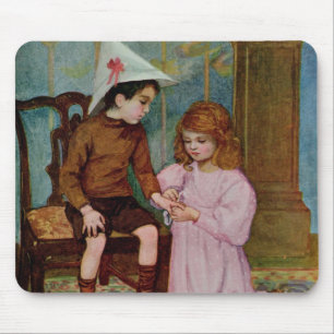 Der verletzte Ritter Mousepad