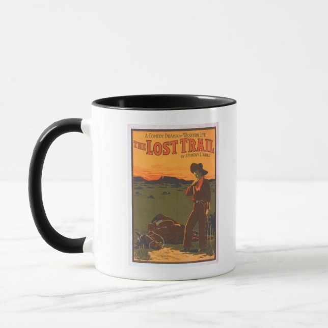 Der verlorene Weg - Comedy Drama Western Leben Tasse (Links)
