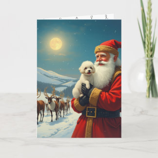 Der Verlust eines Haustieres zu Weihnachten Dankeskarte