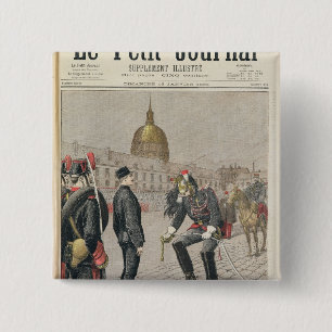 Der Verräter die Verminderung von Alfred Dreyfus Button