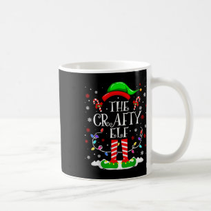 Der verrückte Elf Funny Xmas Elf Matching Family C Kaffeetasse