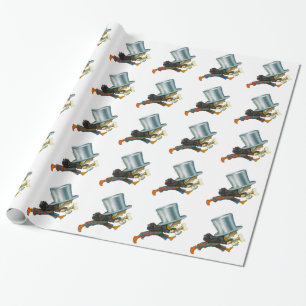Der verrückte Hutmacher aus Alice im Wunderland Geschenkpapier