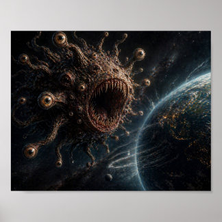 Der Verschlinger naht Poster