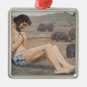 Der verschwenderische Sohn, C. 1879 (Öl auf Ornament Aus Metall