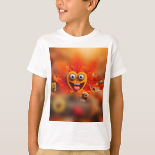 "Der verspielte Tanz der Liebe im Herbst" T-Shirt