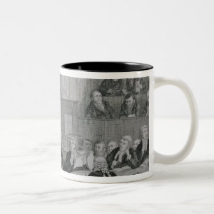 Der Versuch beim alten Bailey, überziehen 5 'von Zweifarbige Tasse
