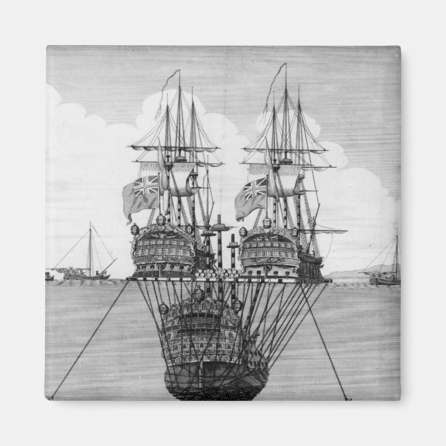 Der Versuch, das HMS Royal zu retten Magnet (Vorne)