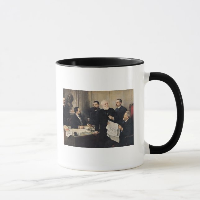 Der Verwaltungsrat Tasse (Rechts)