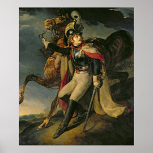 Der verwundete Cuirassier 1814 Poster