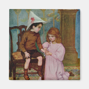 Der verwundete Ritter Magnet