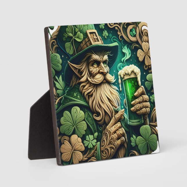 Der verzauberte Abend von Ale a Leprechauns Toast Fotoplatte (Vorderseite)
