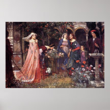 Der verzauberte Garten von John William Waterhouse