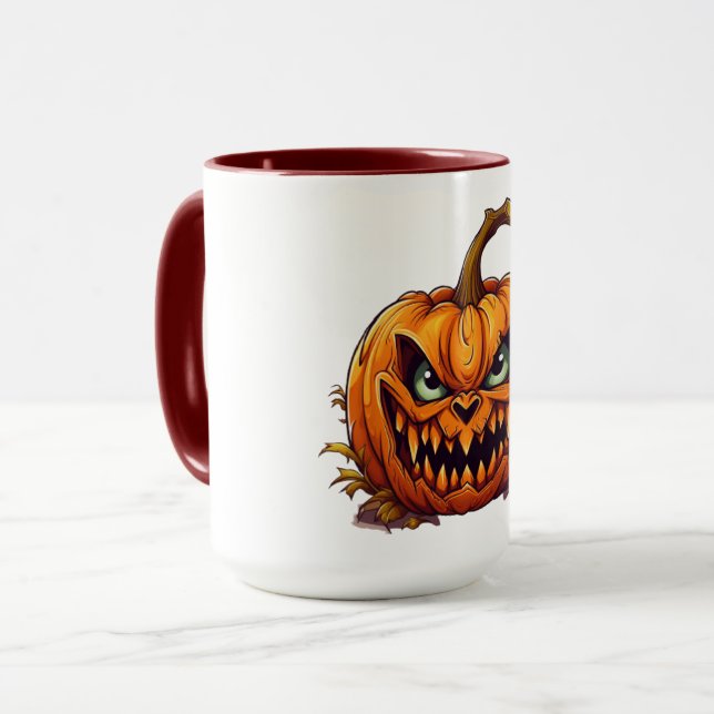 Der verzauberte Kürbis Mug Tasse (Vorderseite Links)