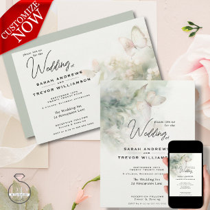 Der verzauberte Schmetterlingsgarten Einladung