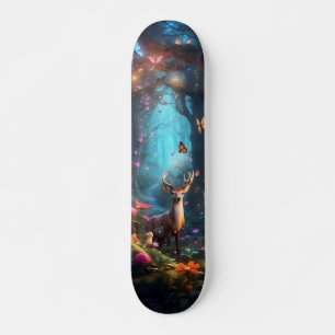 Der verzauberte Wald - eine mystische Oase Skateboard
