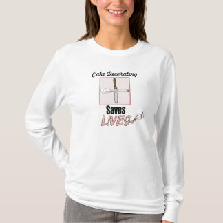 Der verzierende Kuchen rettet die Leben T-Shirt
