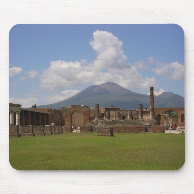 Der Vesuv, Pompeji Mousepad (Vorne)