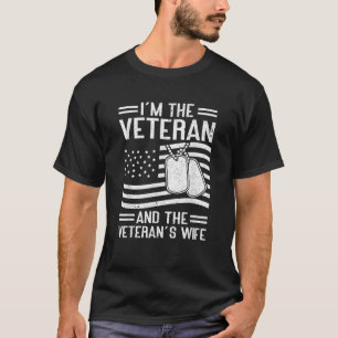 Der Veteran Die Ehefrau des Veteranen ist stolz au T-Shirt