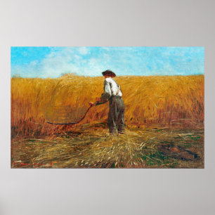 Der Veteran in einem neuen Feld Poster