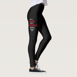 DER VETERAN" SPANDEX-LEGGINGS DER FRAUEN "MAMAund Leggings