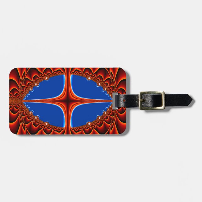 Der View_Luggage-Tag Gepäckanhänger (Vorderseite horizontal)