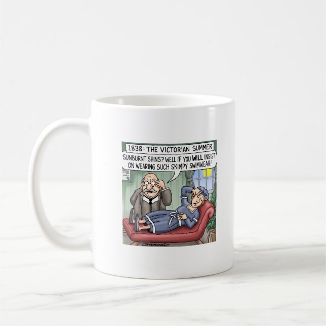 Der Viktorianische Sommer Kaffeetasse (Links)