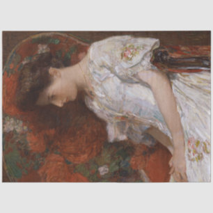 Der Viktorianische Vorsitz von Childe Hassam Seidenpapier