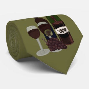 Der VinoVixen - (die Schönheit in der Flasche) Krawatte
