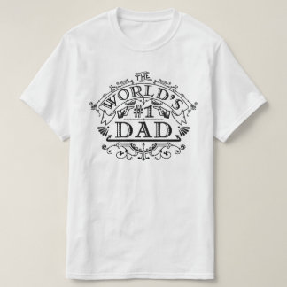 Der Vintage Blühtest des Ersten Vaters der Welt T-Shirt