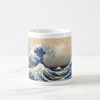Der Vintage Fujisan und Welle Kaffeetasse