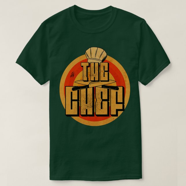 Der Vintage Koch T-Shirt (Design vorne)
