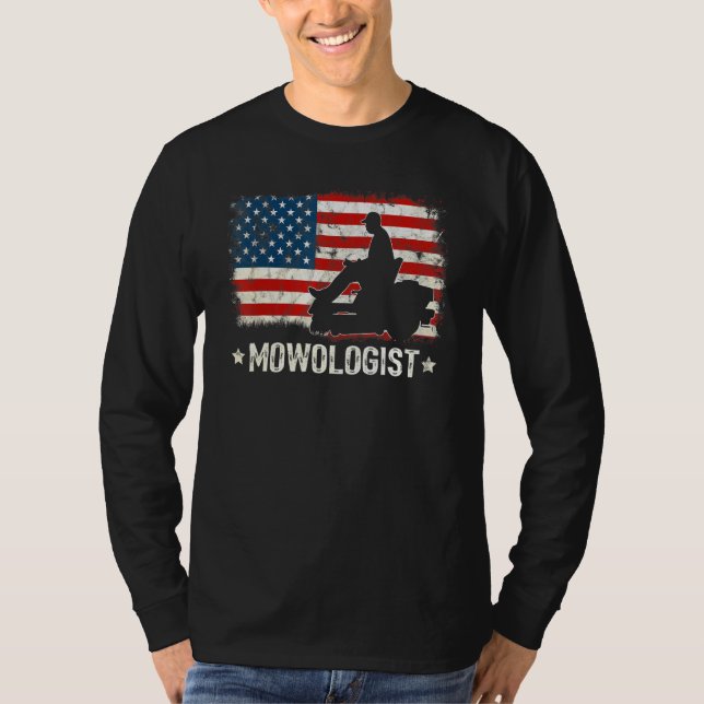 Der Vintage Mowologe Yard arbeitet La T-Shirt (Vorderseite)