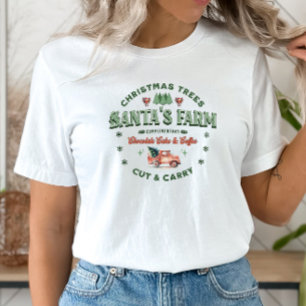 Der Vintage Stil des Weihnachtsbaumlogos des Weihn Tri-Blend Shirt